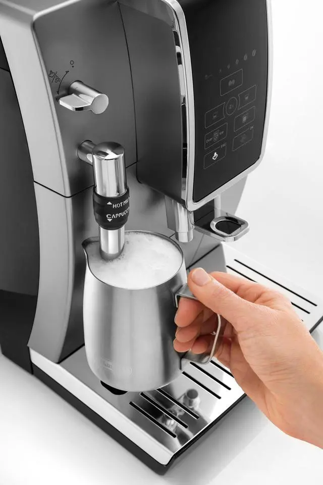 Alt view image 7 of 7 - New De'Longhi Ecam35025Sb Dinamica Truebrew Over Ice Fully Automatic Coffee And Espresso Machine, With Premium Adjustable Frother