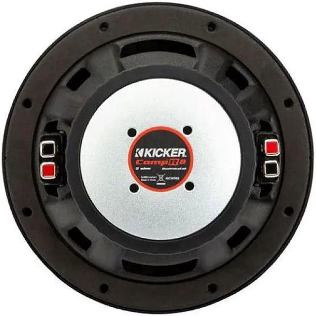 Alt view image 14 of 17 - KICKER CompR 8"(20cm) Subwoofer, DVC, 2-ohm, RoHS Compliant