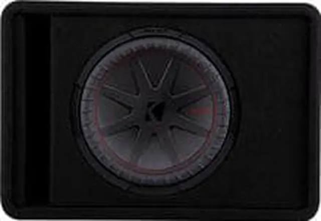 Alt view image 9 of 20 - KICKER 48VCWR122 CompR 12" 1000w Car Subwoofer+Vented Sub Box Enclosure Comp12