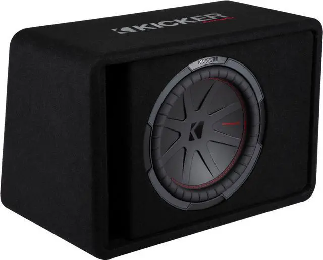 Alt view image 10 of 20 - KICKER 48VCWR122 CompR 12" 1000w Car Subwoofer+Vented Sub Box Enclosure Comp12