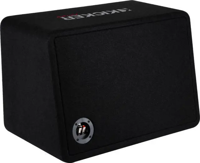 Alt view image 12 of 20 - KICKER 48VCWR122 CompR 12" 1000w Car Subwoofer+Vented Sub Box Enclosure Comp12
