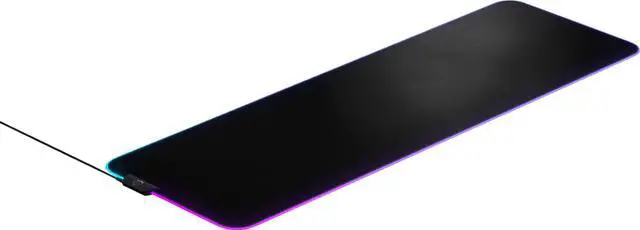 Alt view image 12 of 20 - steelseries qck gaming surface  xl rgb prism cloth  best selling mouse pad of all time  sized to cover desks / ca: steelseries qck gaming surface  optimized for gaming sensors