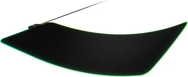 Alt view image 18 of 20 - steelseries qck gaming surface  xl rgb prism cloth  best selling mouse pad of all time  sized to cover desks / ca: steelseries qck gaming surface  optimized for gaming sensors