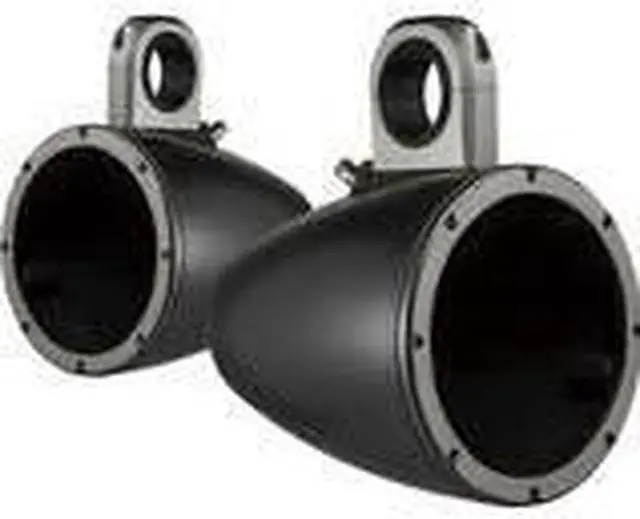 Alt view image 7 of 8 - KM-Series Enclosures for Kicker 8" Speakers (2-Pack) - Black
