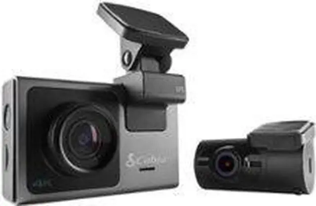 Alt view image 5 of 20 - Cobra SC 400D Dual-View Smart Dash Cam with Rear-View Accessory Cam 6412686 - Black