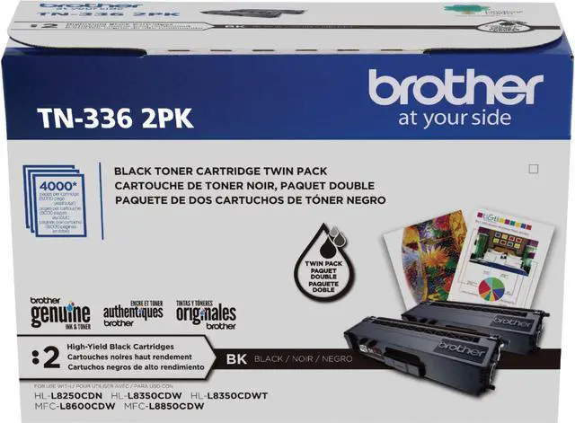 Alt view image 14 of 18 - Brother TN3362PK High-Yield Toner 4 000 Page-Yield Black 2/Pack