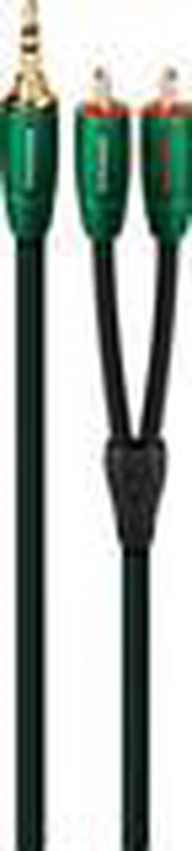 Alt view image 6 of 7 - AudioQuest Evergreen 3.5mm Male to RCA Male Cable - 9.84 ft. (3m)