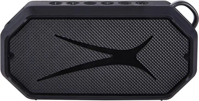 Alt view image 8 of 12 - altec lansing hydramini wireless bluetooth speaker, ip67 waterproof usb c rechargeable battery with 6 hours playtime, compact, shockproof, snowproof, everything proof (black)