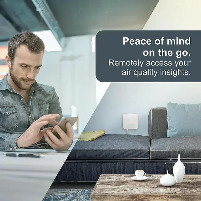 Alt view image 2 of 5 - New Airthings Hub, 24/7 Access To Your Airthings Monitor Data
