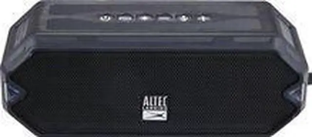Alt view image 2 of 20 - Altec Lansing IMW1200 Hydrajolt Wireless Bluetooth Waterproof Portable Speaker (Black)