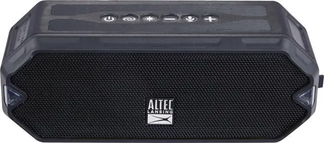 Main image of Altec Lansing IMW1200 Hydrajolt Wireless Bluetooth Waterproof Portable Speaker (Black)