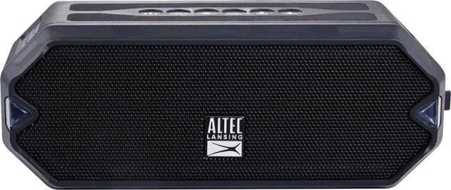 Alt view image 5 of 20 - Altec Lansing IMW1200 Hydrajolt Wireless Bluetooth Waterproof Portable Speaker (Black)