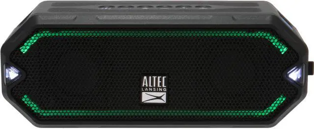 Alt view image 7 of 20 - Altec Lansing IMW1200 Hydrajolt Wireless Bluetooth Waterproof Portable Speaker (Black)