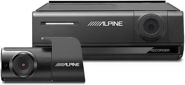 Main image of New Alpine Dvr-C320R Premium 1080P Night Vision Dash Camera Bundle