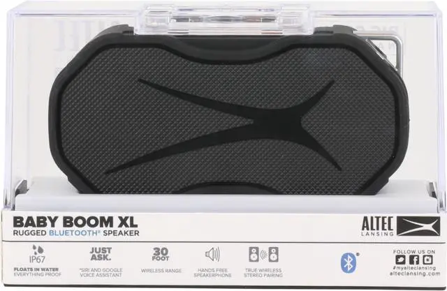 Alt view image 8 of 16 - Baby Boom XL IMW270 Portable Bluetooth Speaker - Black