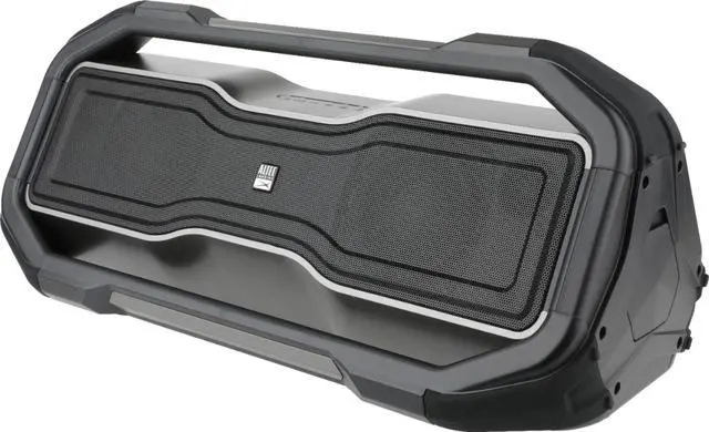 Alt view image 9 of 20 - RockBox XL Portable Bluetooth Speaker - Steel Gray