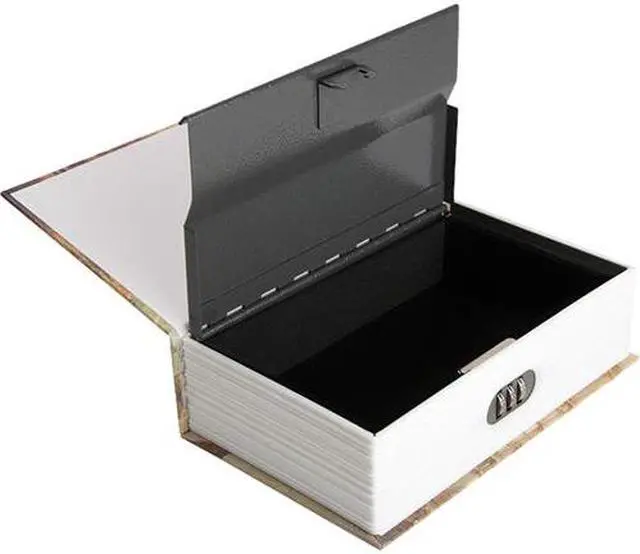 Alt view image 12 of 19 - Barska CB12362 Paris Book Lock Box with Combination Lock