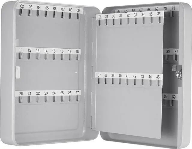 Alt view image 9 of 15 - BARSKA OPTICS CB13234 BARSKA OPTICS CB13234 90 Key Lock Box Grey