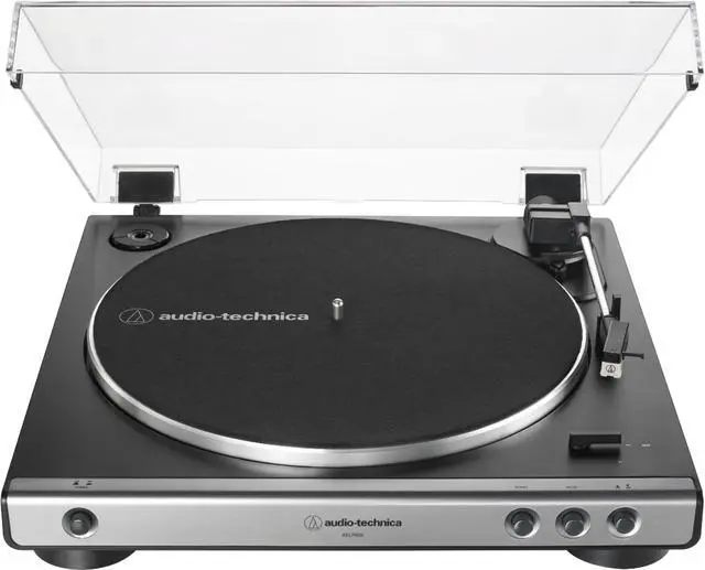 Alt view image 19 of 20 - Audio Technica Fully Automatic Belt-Drive Turntable - Gun Metal