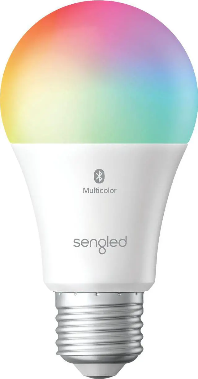 Alt view image 5 of 15 - Sengled Smart Light Bulbs, Color Changing Alexa Light Bulb Bluetooth Mesh, Smart