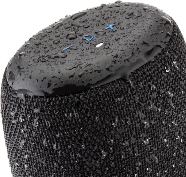 Alt view image 8 of 8 - ihome playpro portable bluetooth speaker - ip67 waterproof rechargeable audio device, 20hr battery, outdoor eq mode and tough acoustic weave (model ibt700b) black
