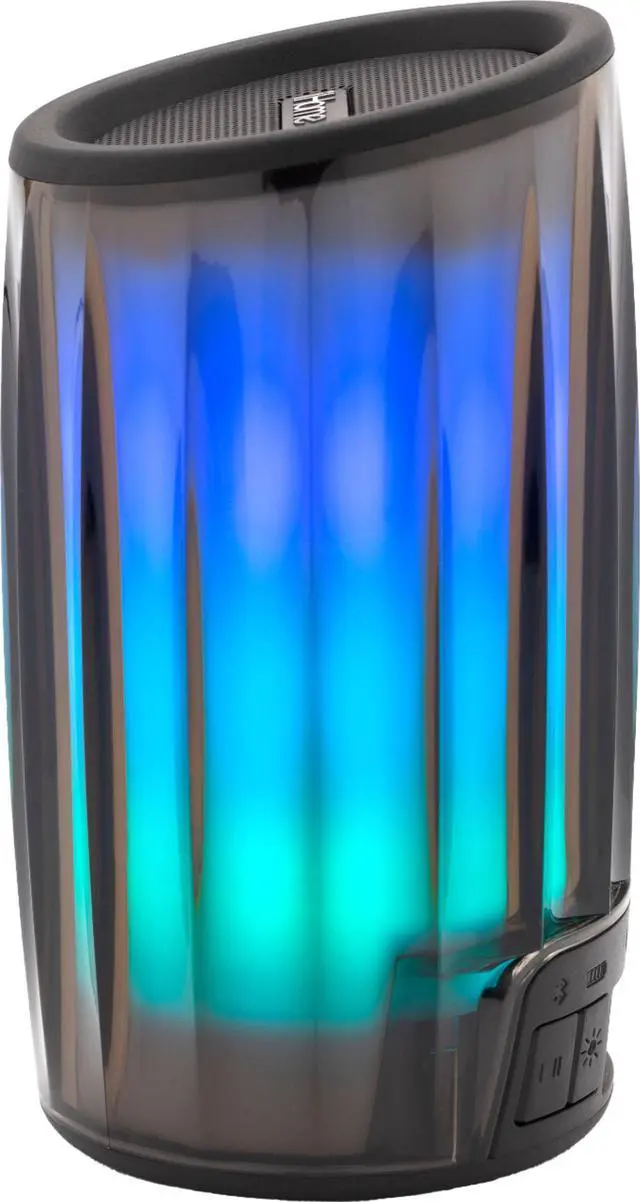Alt view image 15 of 18 - iHome Bluetooth Color Changing Portable Speaker Black Speakers and Alarm Clocks