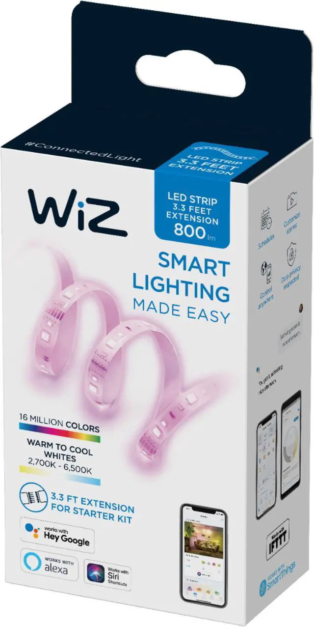 Main image of Wiz 603571 Color LED Strip Extension 1m/3.3ft 800LM Wi-Fi