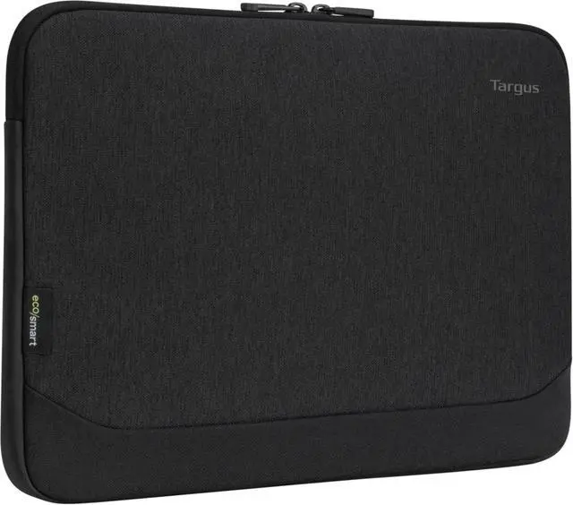Alt view image 2 of 6 - Targus Cypress TBS646GL Carrying Case (Sleeve) for 13" to 14" Notebook - Black - Scuff Resistant, Scratch Resistant, Stain Resistant - 30" Height x 2.5" Width x 38" Depth