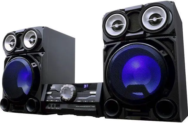 Alt view image 14 of 15 - Toshiba - 800W Mini Component System - Black