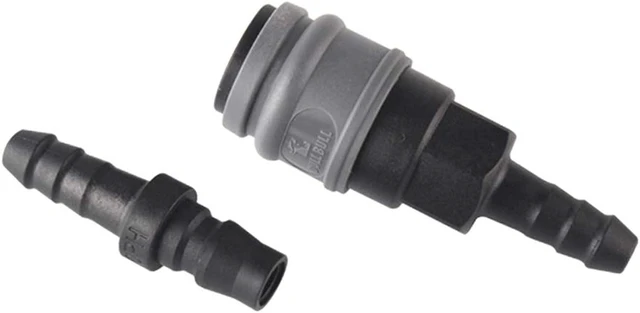 Main image of Quick Disconnect Set, Air Hose Fitting Quick Connect Coupler, 3/8" Barb Hose, Air Compressor Accessories Fitting, Industrial Type C