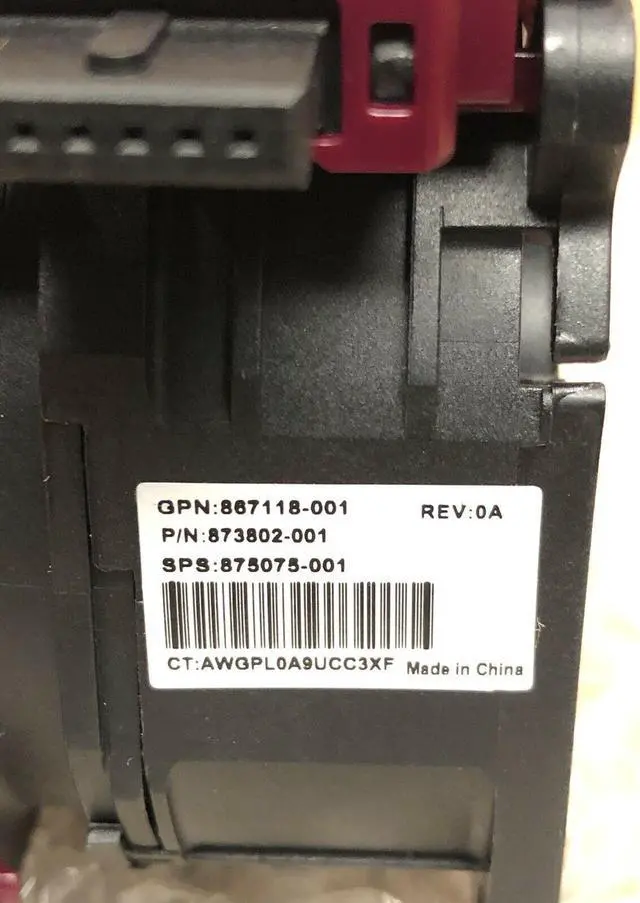 Alt view image 3 of 7 - Lot of 2x Genuine HPE Hot Swap Standard Fan ProLiant DL380 DL385 Gen10/Gen10+/V2