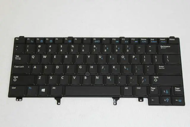 Alt view image 8 of 8 - Dell OEM Latitude E6440 Laptop Keyboard  Stick Mouse Pointer and Backlight 4CTXW