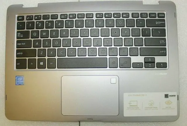 Main image of Genuine Asus Vivobook Flip Tp401M / Tp401Ma Palmrest With Keyboard + Touchpad