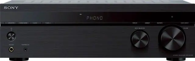 Alt view image 20 of 20 - Sony STRDH190 2-ch Home Stereo Receiver with Phono Inputs & Bluetooth Black