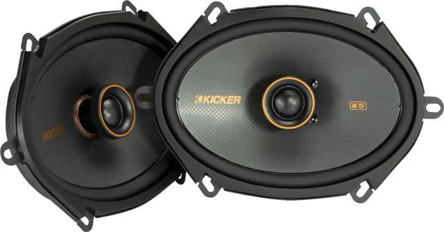 Alt view image 8 of 10 - Kicker Ex5.2 5.25" Car Audio Component Speakers w/ Tweeters & Crossovers