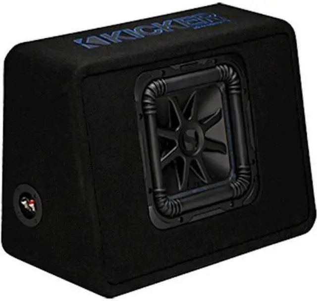 Alt view image 14 of 16 - Kicker TL7S102 L7S 10" Subwoofer in Thin-Profile Enclosure 2-Ohm