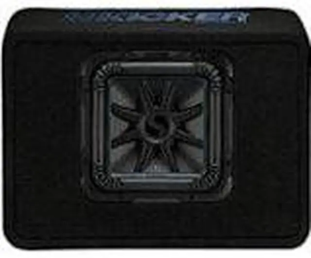 Alt view image 15 of 16 - Kicker TL7S102 L7S 10" Subwoofer in Thin-Profile Enclosure 2-Ohm