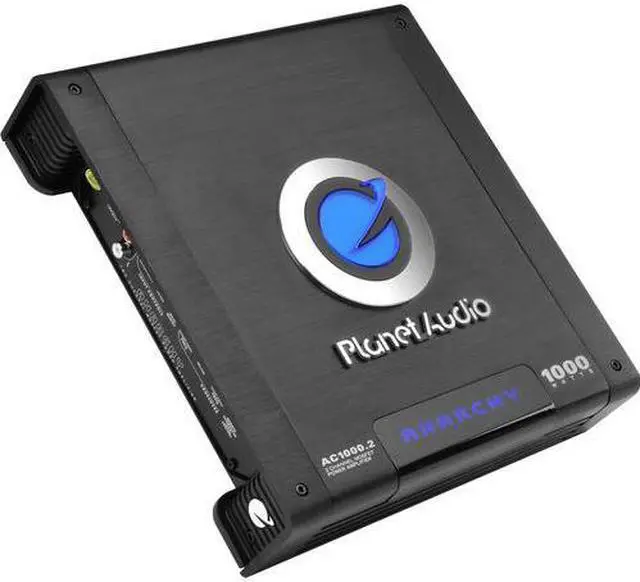 Alt view image 6 of 12 - Planet Audio AC1000.2 1000W 2 Channel MOSFET Class A/B Power Stereo Amplifier