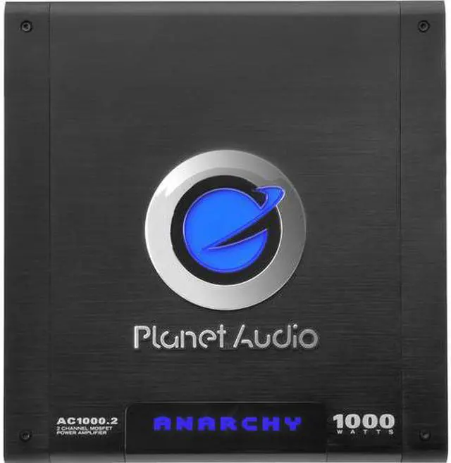 Alt view image 10 of 12 - Planet Audio AC1000.2 1000W 2 Channel MOSFET Class A/B Power Stereo Amplifier