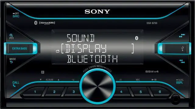 Alt view image 14 of 20 - Sony DSX-B700 Double-DIN Digital Media Receiver w/ Bluetooth