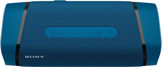 Alt view image 19 of 20 - Sony XB33 EXTRA BASS Blue Portable Bluetooth Speaker - SRSXB33/L
