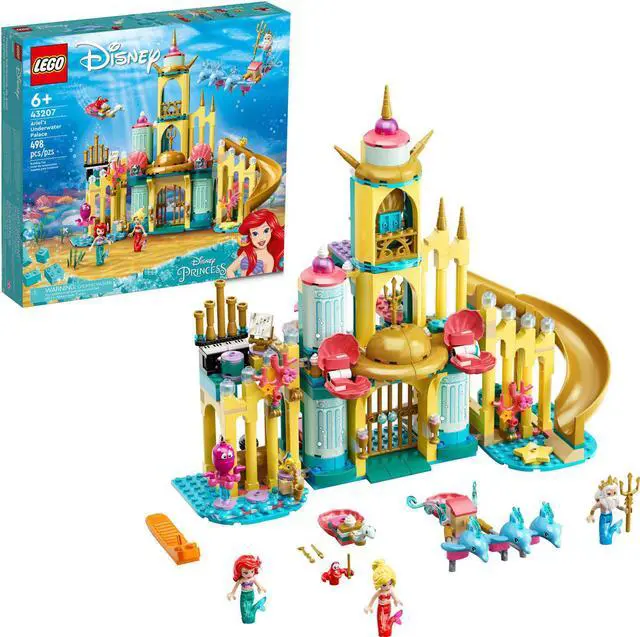 Main image of LEGO Disney Princess Ariel's Underwater Palace 43207