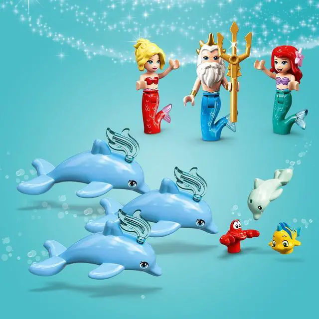 Alt view image 5 of 5 - LEGO Disney Princess Ariel's Underwater Palace 43207