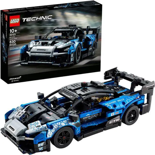 Alt view image 6 of 20 - LEGO Technic 42123 McLaren Senna GTR 830 Piece Building Kit