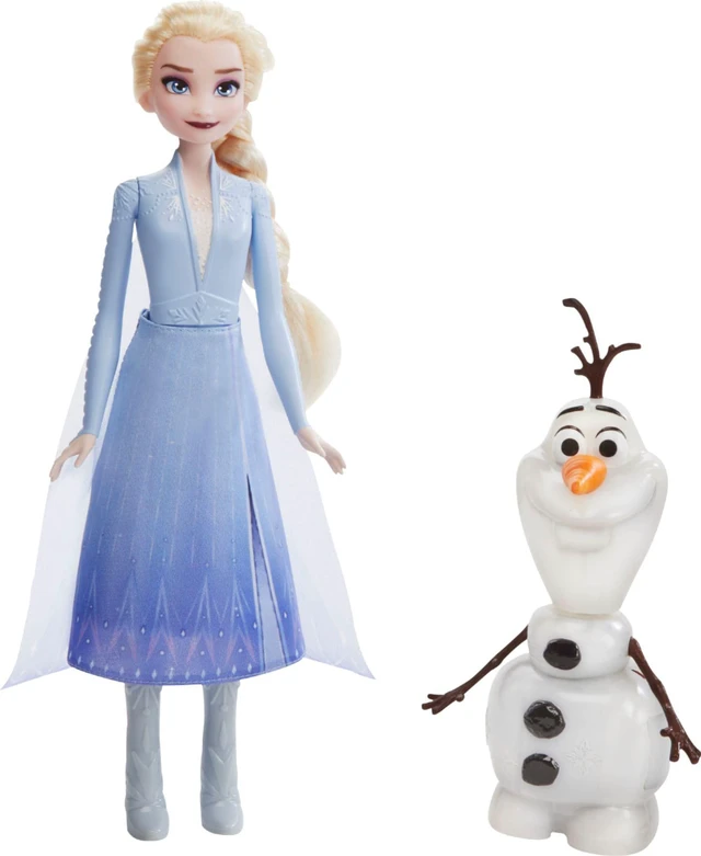 Alt view image 3 of 5 - Disney Frozen Talk and Glow Olaf and Elsa Dolls, Remote Control Elsa Activates Talking, Dancing, Glowing Olaf, Inspired by Disney's Frozen 2 Movie - Toy For Kids Ages 3 and Up