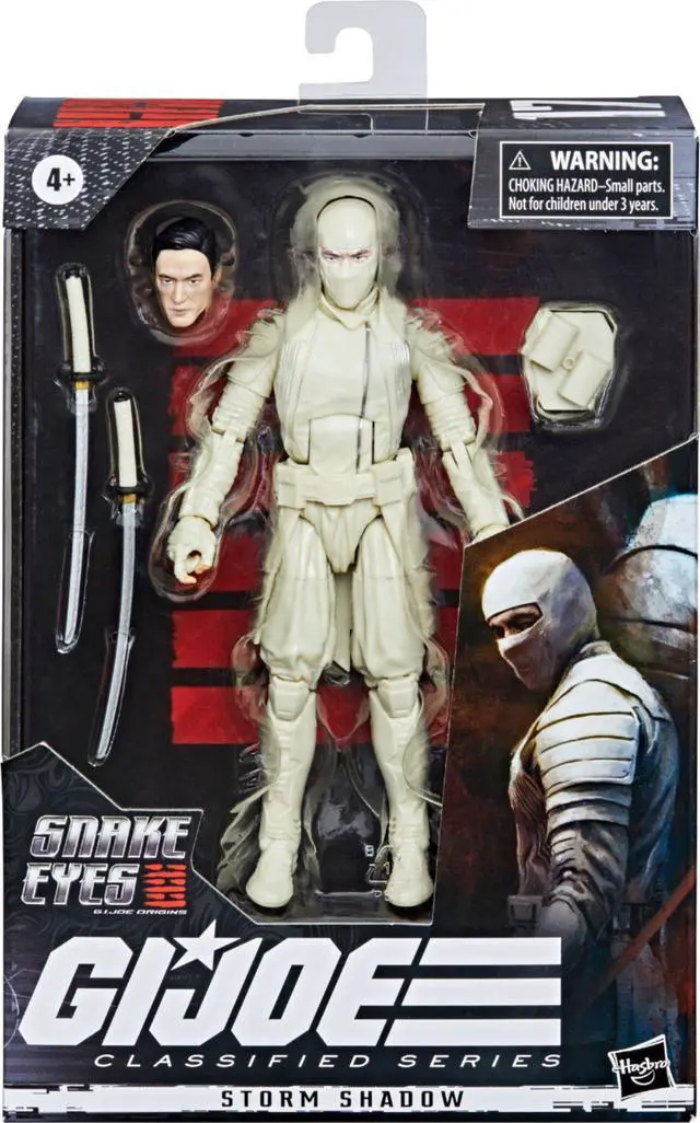 Alt view image 8 of 20 - HASBRO G.I. JOE CLASSIFIED STORM SHADOW (SNAKE EYES MOVIE)  6" ACTION FIGURE