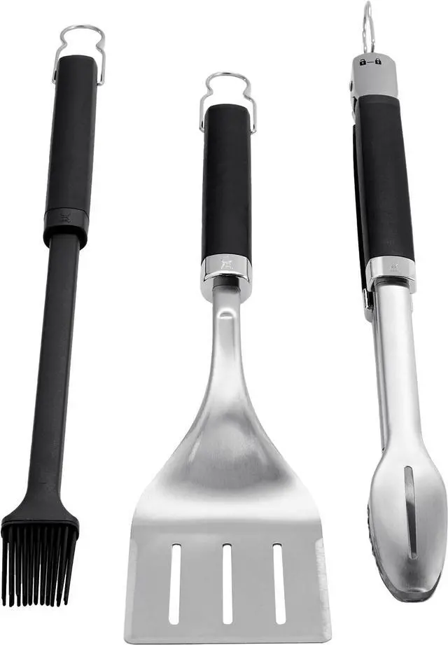 Alt view image 2 of 14 - Weber Precision 3-Piece Grill Tool Set