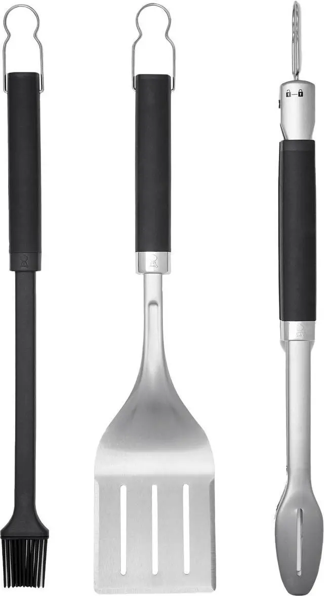 Alt view image 6 of 14 - Weber Precision 3-Piece Grill Tool Set