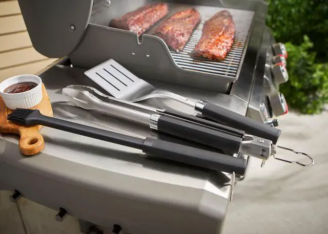 Alt view image 7 of 14 - Weber Precision 3-Piece Grill Tool Set
