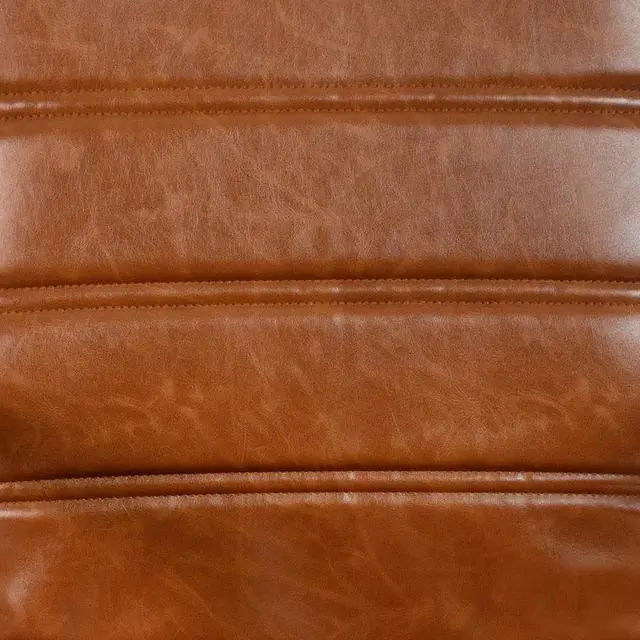 Alt view image 10 of 20 - Flash Furniture Whitney Ergonomic LeatherSoft Swivel Mid-Back Executive Office Chair Brown/Black (GO2286MBRBK)